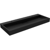 Mexen Ava Waschbecken aus Konglomerat zwei Öffnungen 120 x 46 cm, Schwarz - 23011272