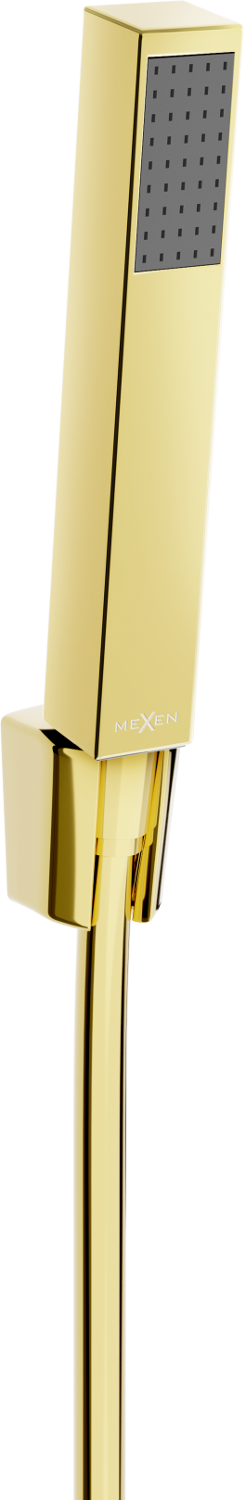 Mexen R-77 Kopfbrausegarnitur mit Regenbrause und Thermostatmischer, Gold - 785775052-50