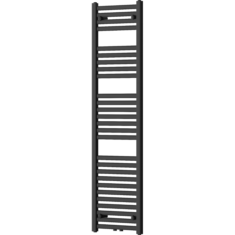 Mexen Hades Badezimmerheizkörper 1500 x 400 mm, 583 W, schwarz - W104-1500-400-00-70