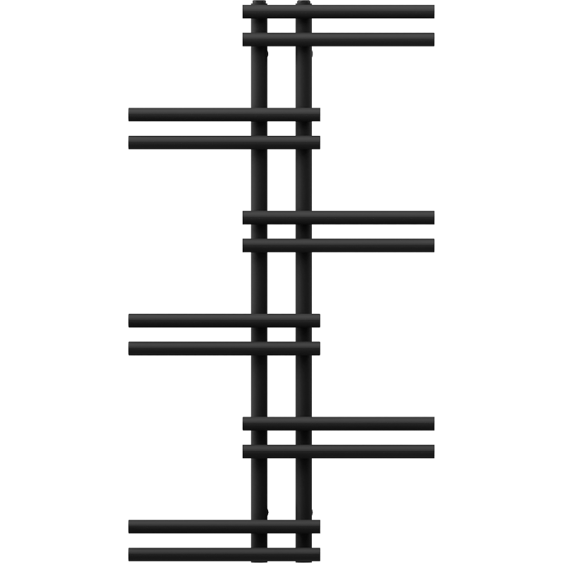 Mexen Jari Badezimmerheizkörper 1005 x 550 mm, 339 W, schwarz - W115-1005-550-00-70