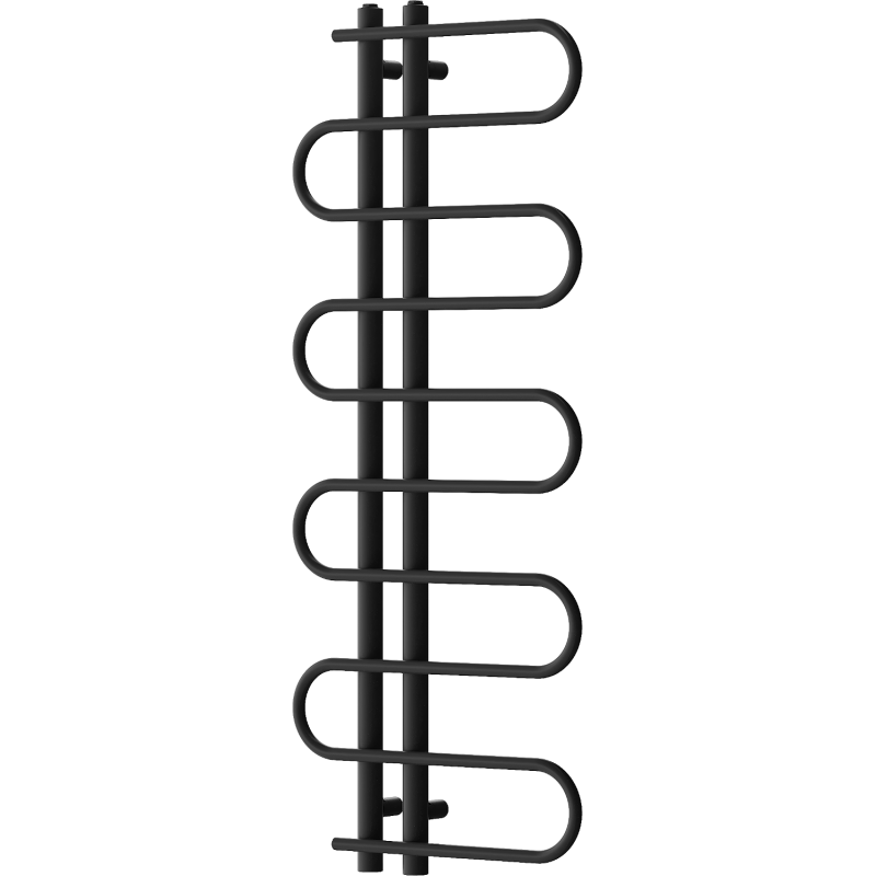 Mexen Kiso Badezimmerheizkörper 1250 x 500 mm, 256 W, schwarz - W114-1250-500-00-70