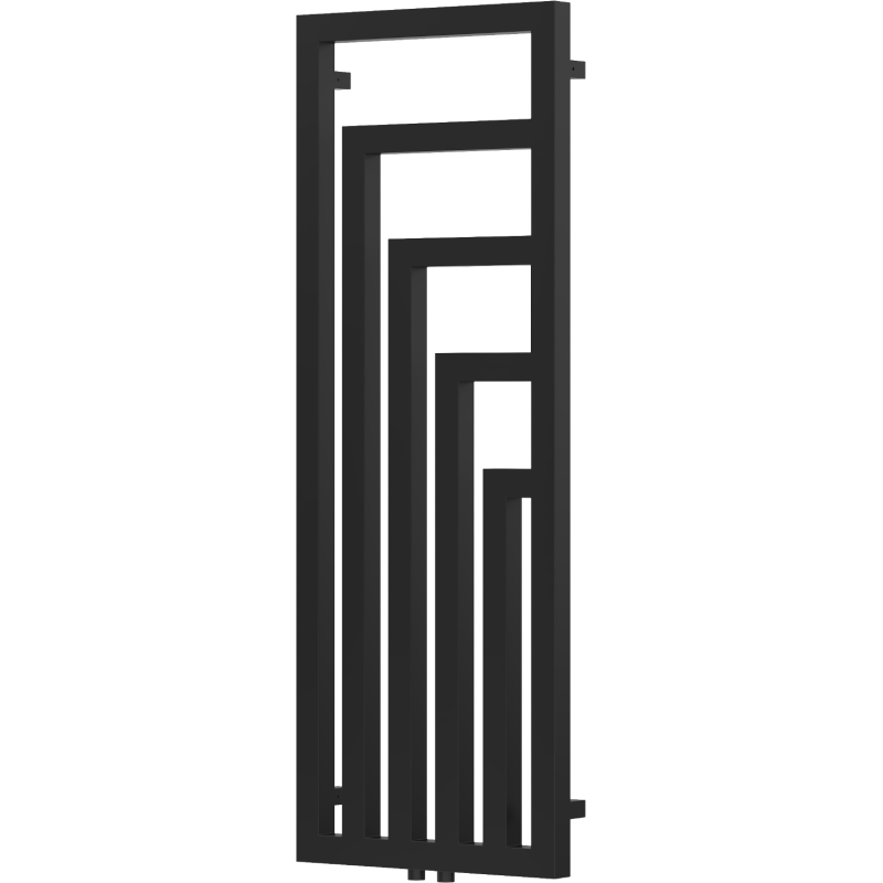 Mexen Alaska Design-Heizkörper 1216 x 440 mm, 549 W, Schwarz - W205-1216-440-00-70