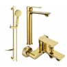 Mexen Royo DF40 Badewannenset, Gold - 72213DF40-50