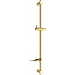 Mexen DF Duschstange mit Seifenschale 80 cm, Gold - 79382-50