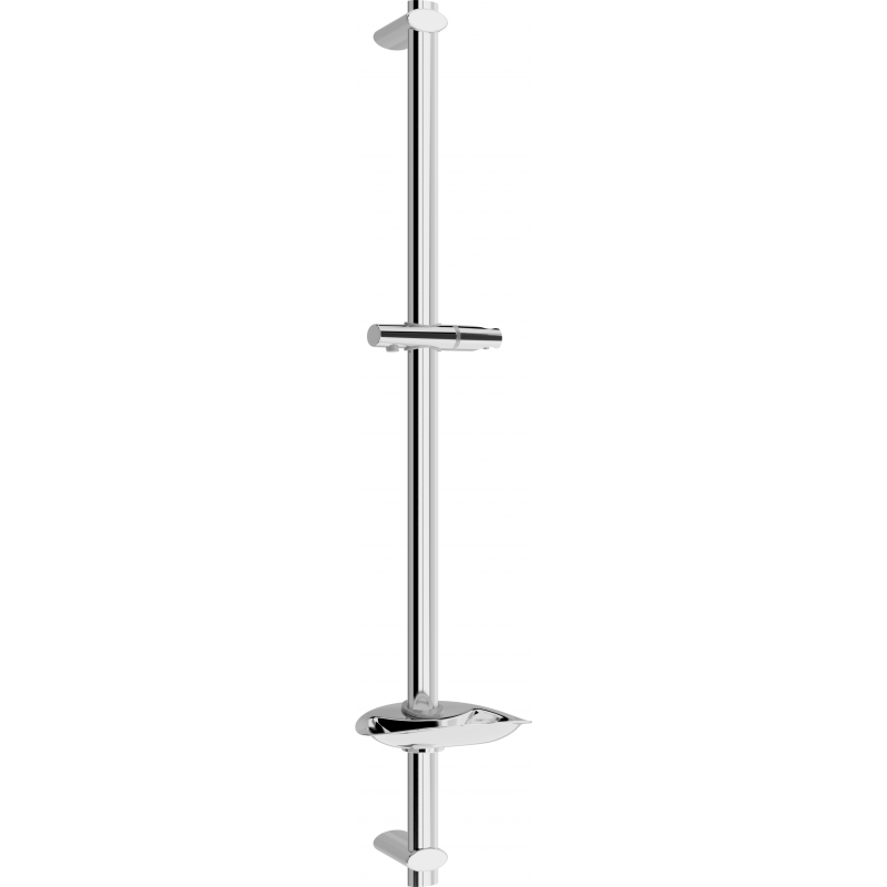 Mexen DB Duschstange mit Seifenschale 75 cm, Chrom - 79384-00