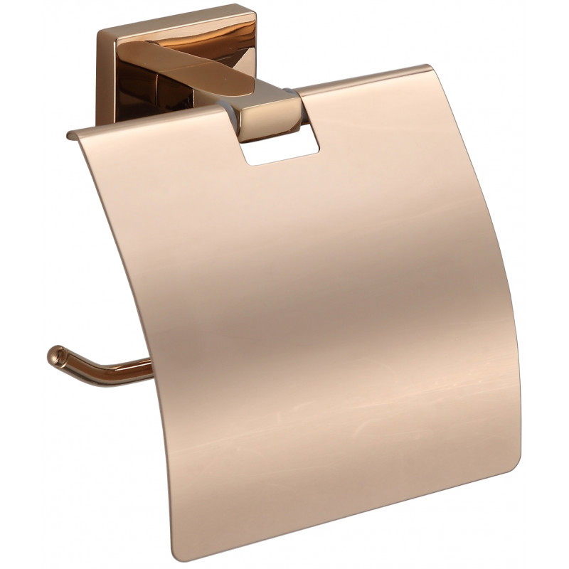 Mexen Arno Toilettenpapierhalter, Rosa Gold - 7020733-60