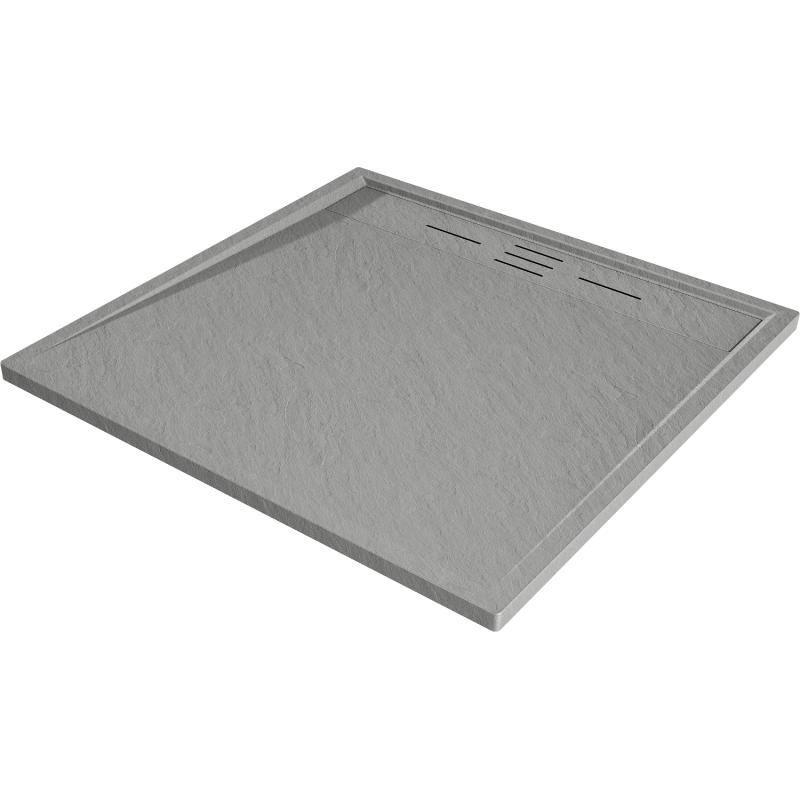 Mexen Amon Quadrat Dusche SMC 90 x 90 cm, grau - 4F619090