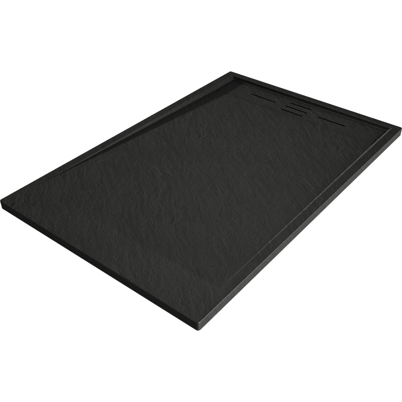 Mexen Amon Rechteck Duschwanne SMC 120 x 70 cm, schwarz - 4F707012