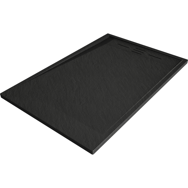 Mexen Amon rechteckige Duschwanne SMC 100 x 80 cm, schwarz - 4F708010