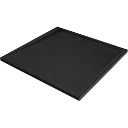 Mexen Amon quadratische Duschwanne SMC 90 x 90 cm, schwarz - 4F709090