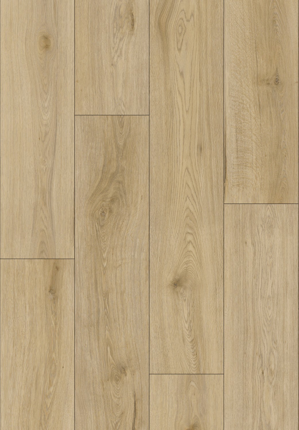 Mexen Charter Oak Vinylpaneele 1240 x 182 mm SPC 6,5 mm, IXPE Unterlage 1,5 mm, 4-seitige V-Fuge, Eiche - F1022-1240-182-505-4V1