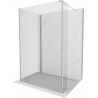 Mexen Kioto Walk-in-Dusche 120 x 70 x 30 cm, transparent, chrom - 800-120-070-221-01-00-030