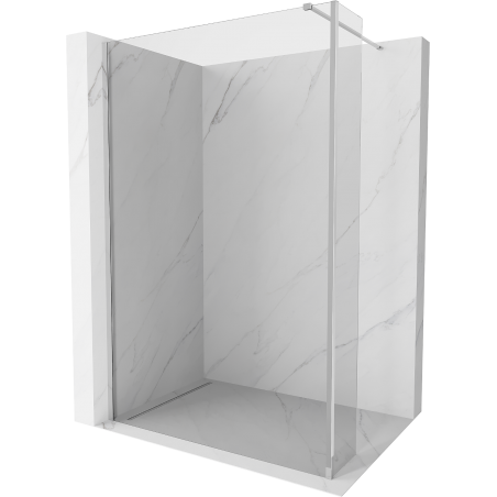 Mexen Kioto Duschwand Walk-in 90 x 30 cm, transparent, chrom - 800-090-212-01-00-030