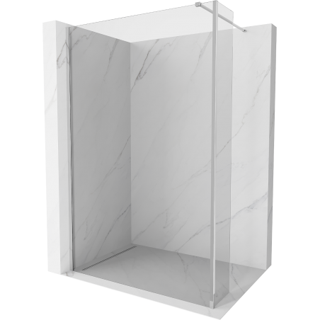 Mexen Kioto Duschwand Walk-in 120 x 30 cm, transparent, chrom - 800-120-212-01-00-030