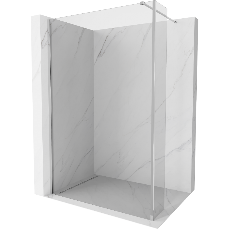 Mexen Kioto Walk-In Duschwand 150 x 30 cm, transparent, chrom - 800-150-212-01-00-030