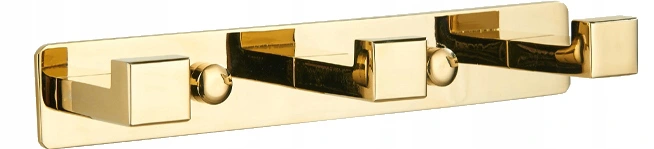 Mexen dreifach drehbarer Handtuchhaken, Gold - 709263-50