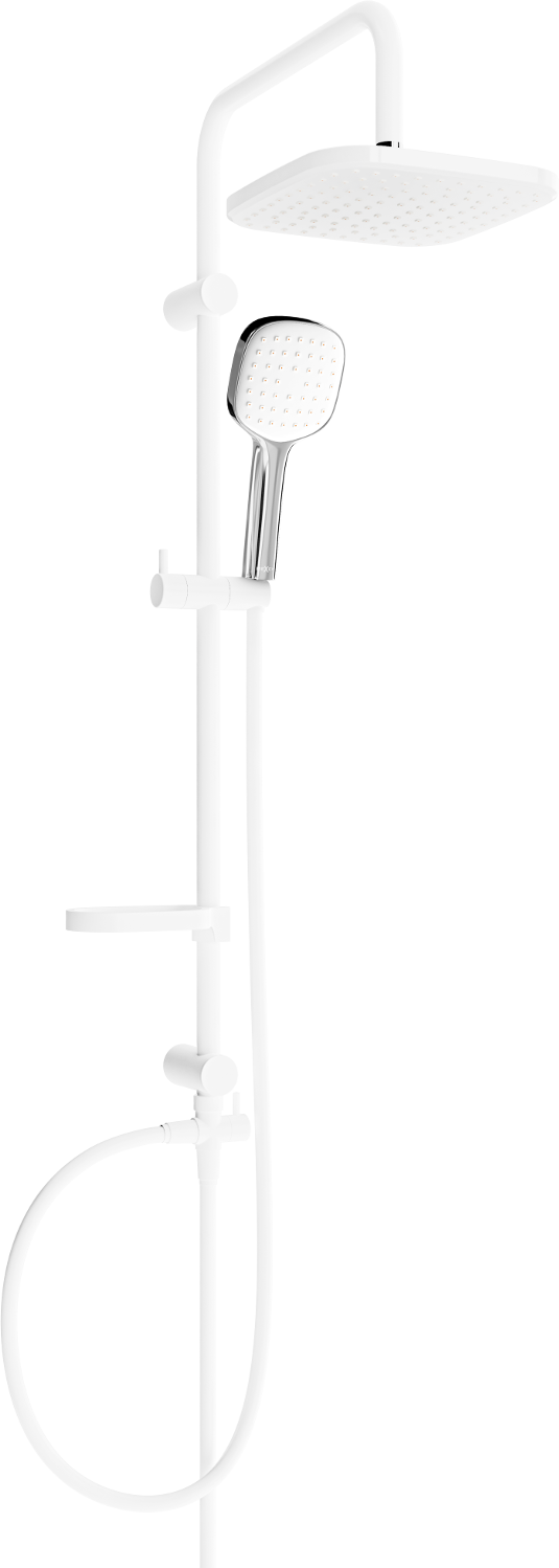 Mexen X33 Duschsäule, Weiß/Chrom - 798333391-21