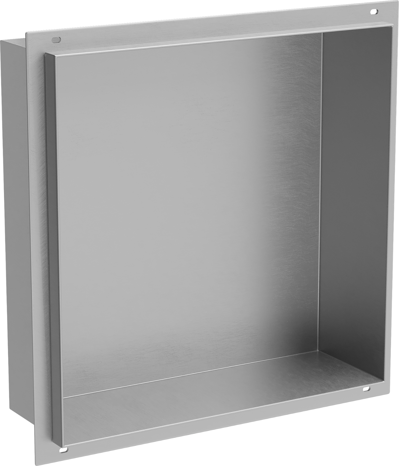 Mexen X-Wall-NR Einbauregal ohne Rahmen 30 x 30 cm, inox - 1911303010