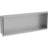 Mexen X-Wall-NR Einbauregal ohne Rahmen 60 x 20 cm, inox - 1911602010