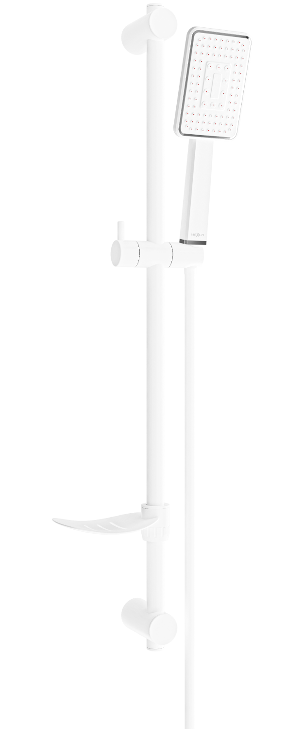 Mexen DF54 Schiebe-Dusch-Set, Weiß - 785544582-21