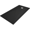 Mexen Stone+ Rechteckige Duschwanne aus Verbundwerkstoff 200 x 100 cm, Schwarz - 44701020