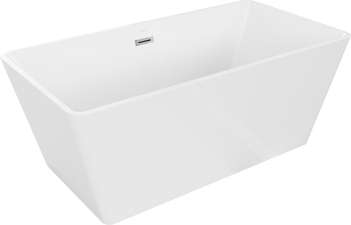 Mexen Malaga freistehende Badewanne 150 x 75 cm, Weiß - 51421507500