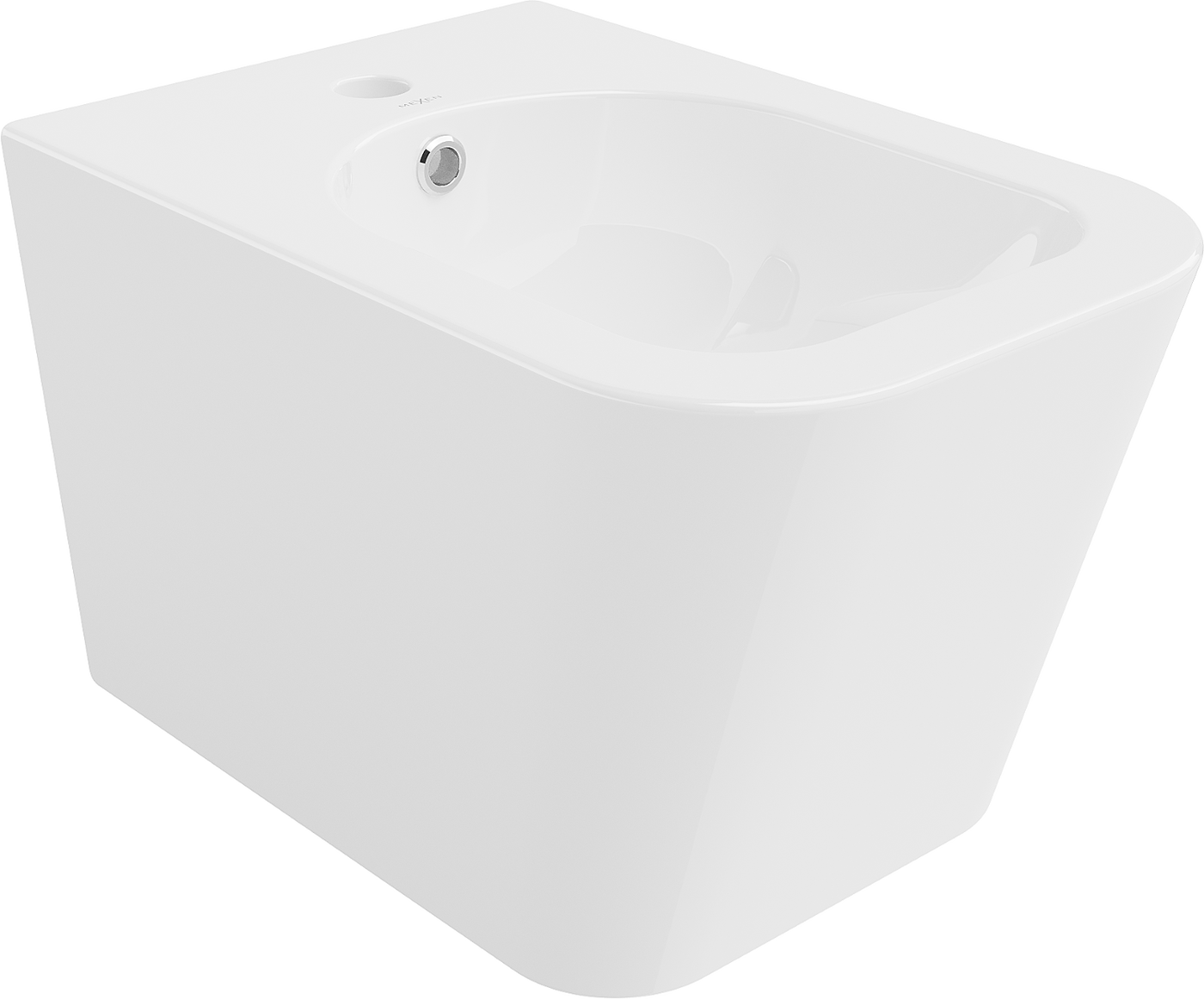 Mexen Teo wandmontiertes Bidet, Weiß - 35855100